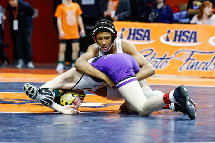 Illinois wrestling championships February 17 2024 Nate Latsch 25966